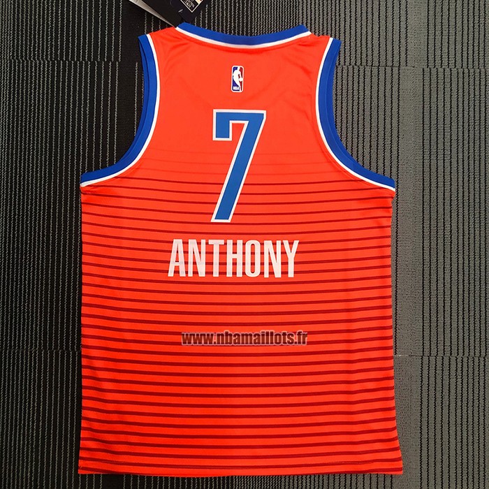 Maillot Oklahoma City Thunder Darius Bazley NO 7 Statement 2021 Orange